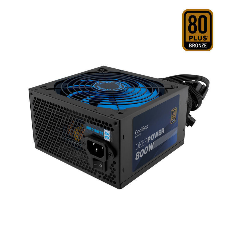 Fonte Alimentação COOLBOX DEEPGAMING 800-BZ