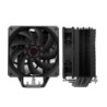 Ventoinha COOLBOX 6HEATPIPES 240W TDP PRETO