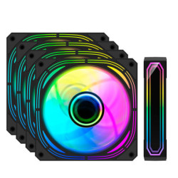 Kit de 4 ventoinhas Infinity Pro ARGB